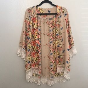 Floral Kimono